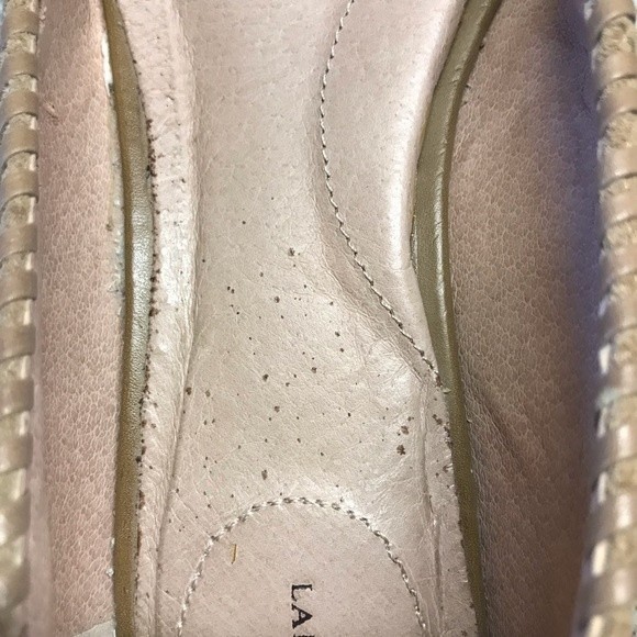 Lands End Suede Flats, Size 7D - Picture 7 of 8